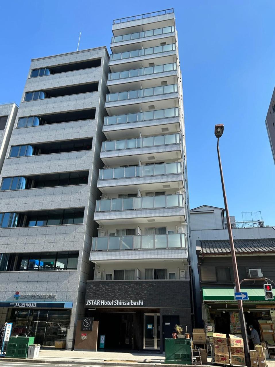 Jstar Hotel Shinsaibashi Osaca Exterior foto